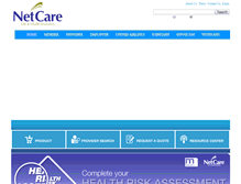 Tablet Screenshot of netcarelifeandhealth.com